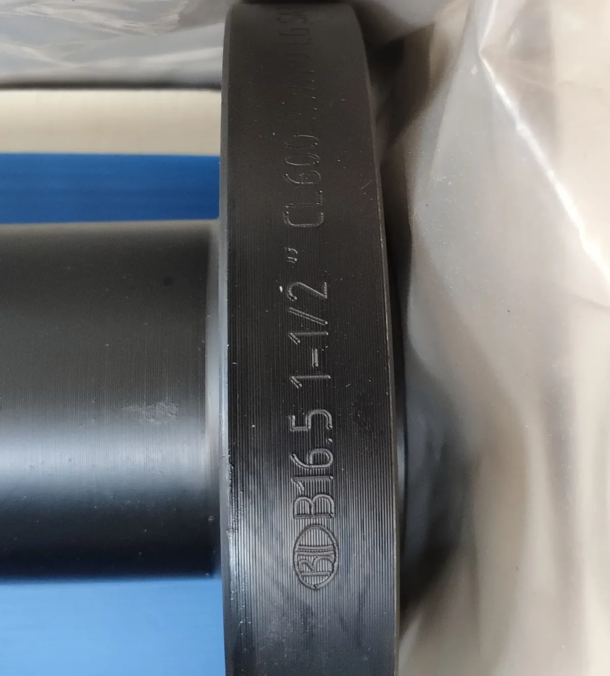 Flange rim marking