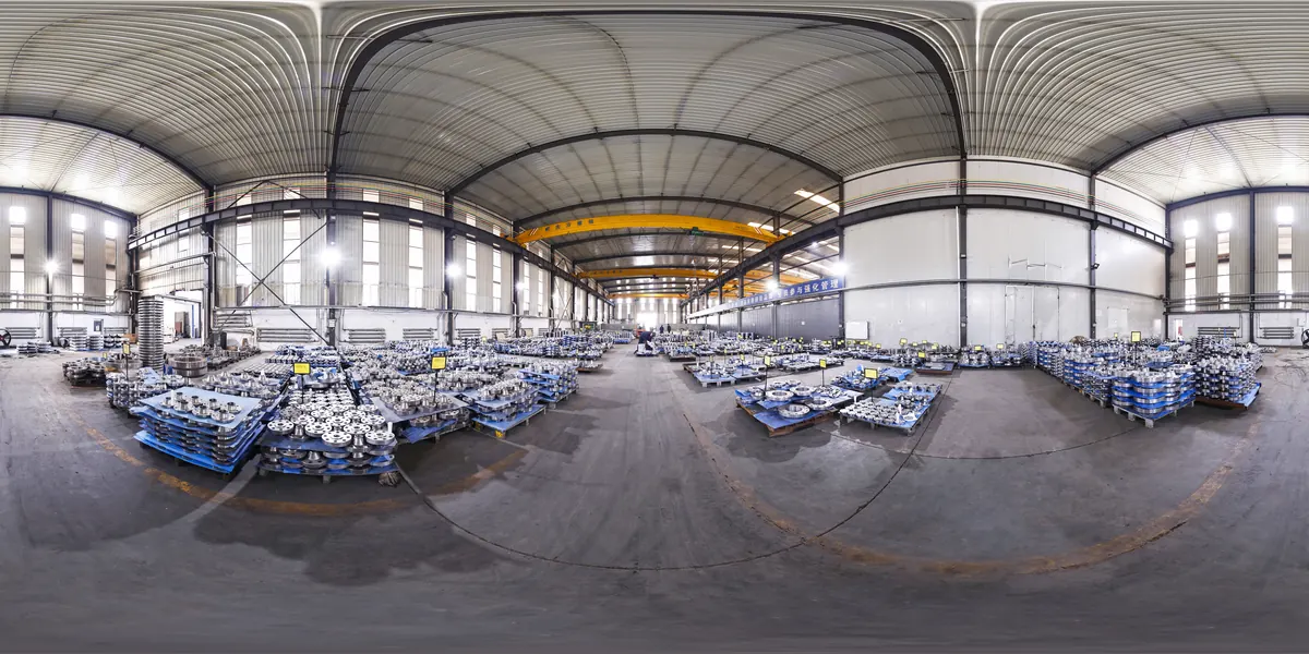 BLD workshop forged parts stock panoramic view