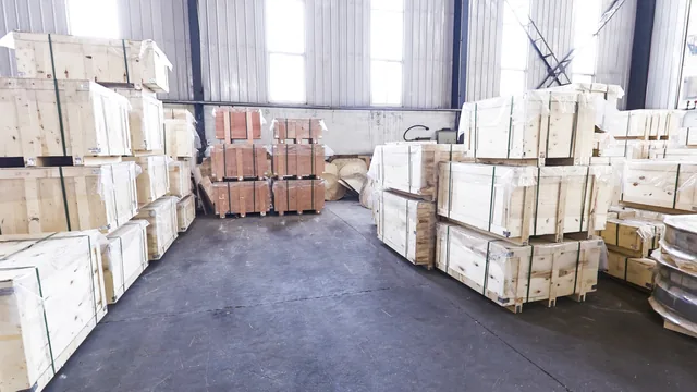 Packing area